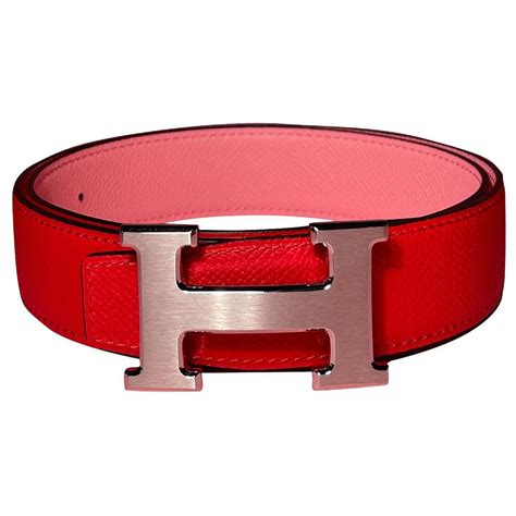 cinturon hermes rojo|More.